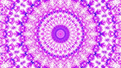 Videohive - Bright abstract light set full color kaleidoscope purple background - 33825501 - 33825501