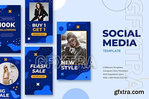 Flash Sale Instagram Story Template 9C5BSUU