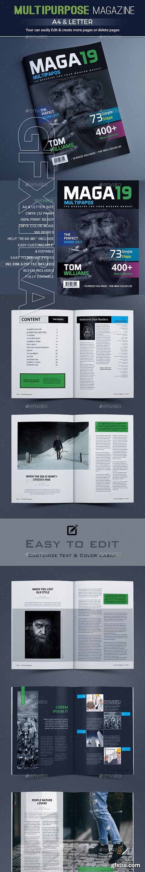 GraphicRiver - Magazine Template 21142528