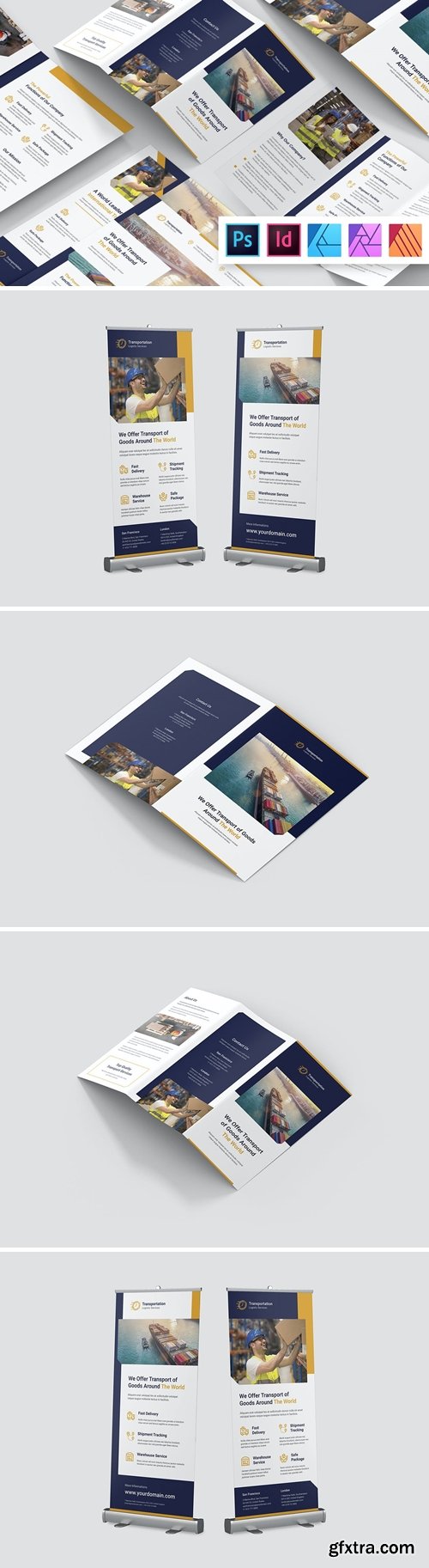 Transportation – Brochures Print Templates