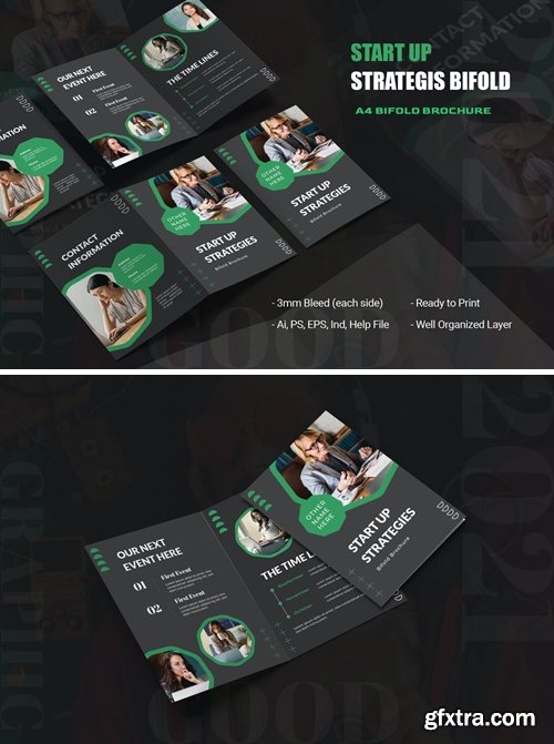 Start Up Strategies Bifold Brochure