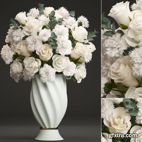 Bouquet of white flowers