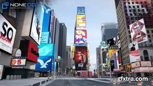 NYC Broadway, 7th Av, Times Square