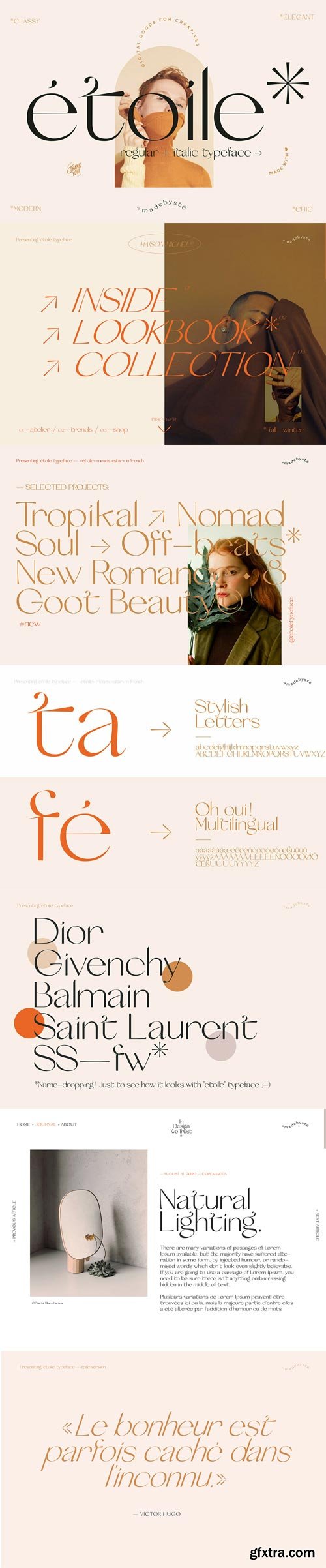 Etoile Font Family