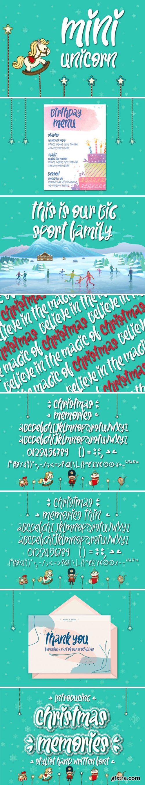 Christmas Memories Font