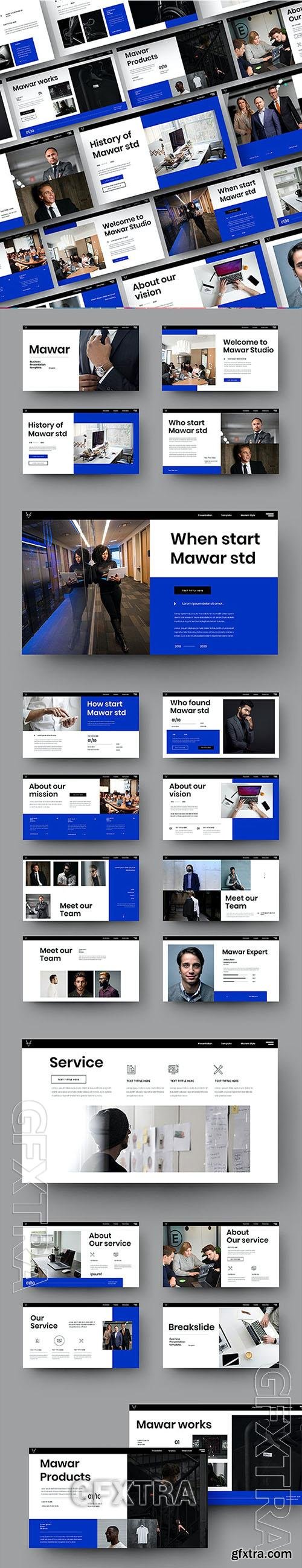 Mawar - Business Powerpoint, Keynote and Google Slides Template