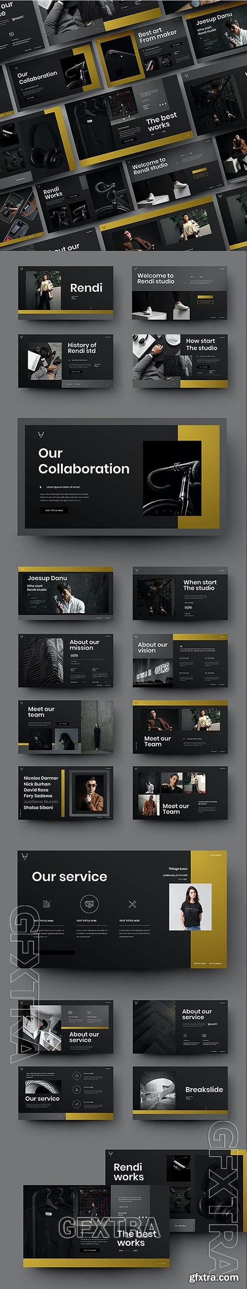 Rendi - Business Powerpoint, Keynote and Google Slides Template