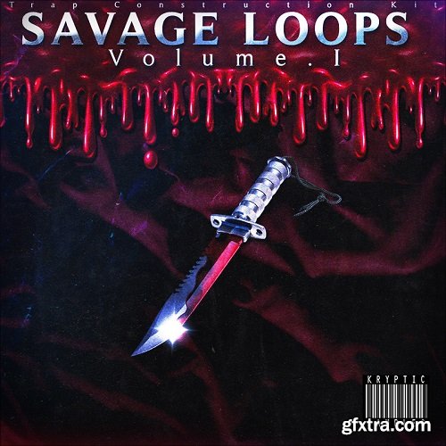 Kryptic Samples Savage Loops Volume 1 WAV MiDi