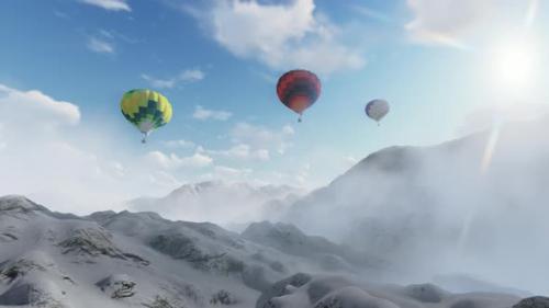 Videohive - Hot Air Baloon - 33844264 - 33844264