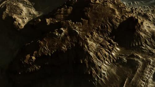 Videohive - View of the Alien Planet Landscape - 33848393 - 33848393