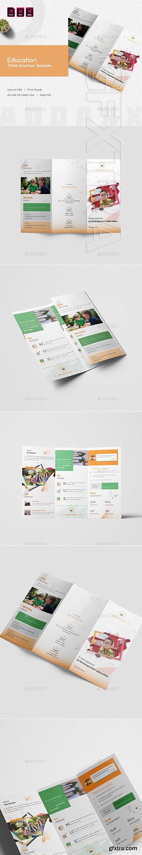 GraphicRiver - Education Trifold Brochure Template 20932756