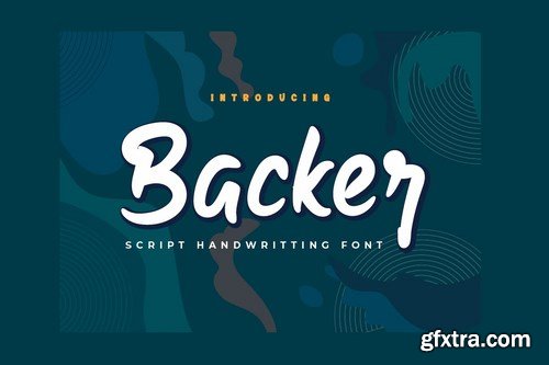 Backer Font