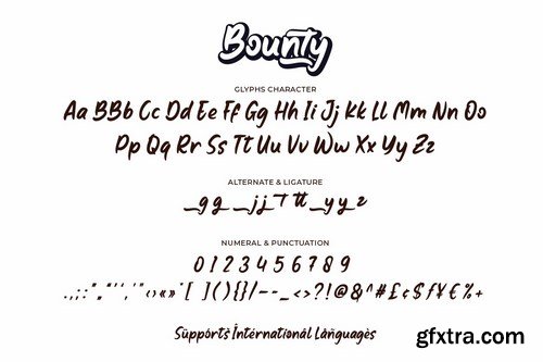 Bounty Font