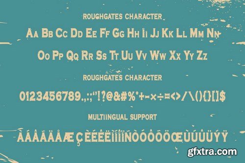 Roughgates - Classic Typeface Font