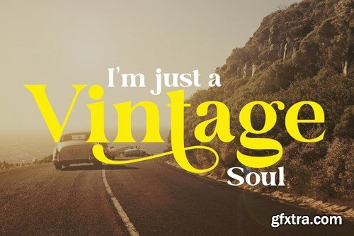 Vintage Modern Font