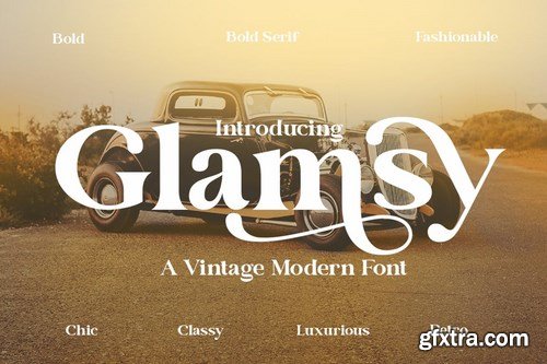 Vintage Modern Font