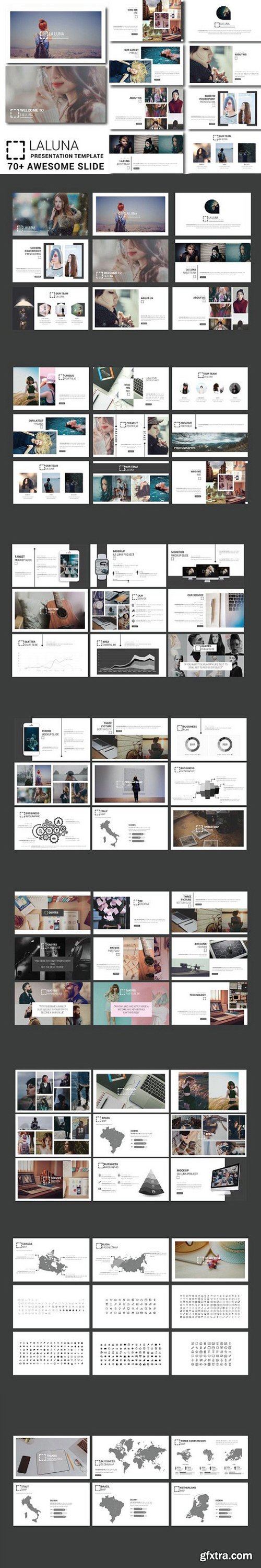 LA LUNA POWERPOINT TEMPLATE