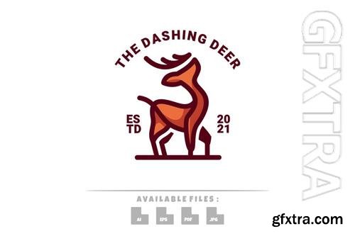 The Dashing Deer Logo