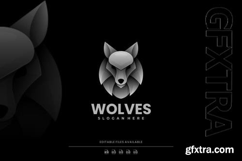 Wolf Gradient Logo