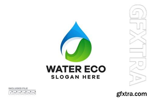 Water Eco Gradient Logo