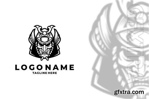 Samurai Logo Design Vector