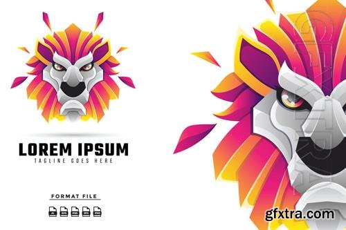 Lion Gradient Logo