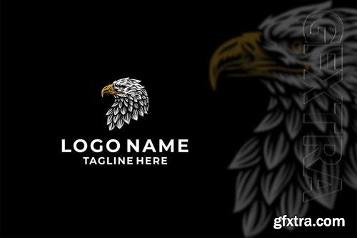 Eagle Head Logo Design Vector