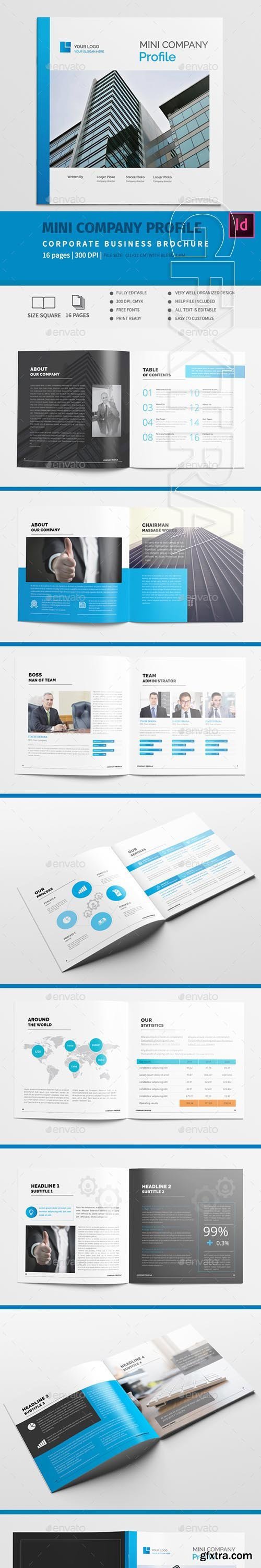 GraphicRiver - Mini Square Company Profile 20830763