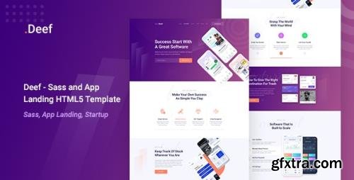 ThemeForest - Deef v1.0 - App Landing HTML5 Template - 23240423