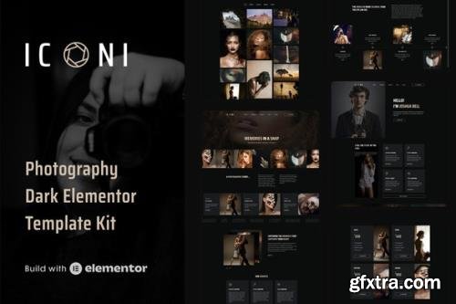 ThemeForest - Iconi v1.0.0 - Photography & Portfolio Elementor Template Kit - 33810447