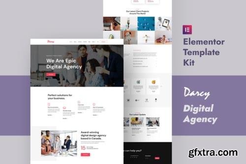 ThemeForest - Darcy v1.0.0 - Creative Agency Elementor Template Kit - 33741131