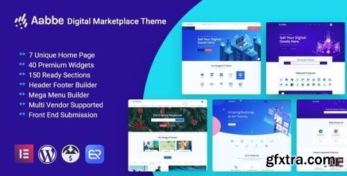 ThemeForest - Aabbe v3.4.0 - Digital Marketplace WordPress Theme - 26350912