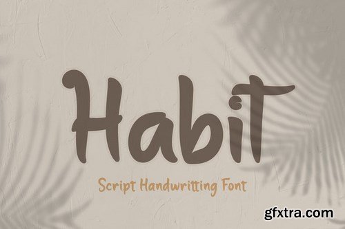 Habit Font