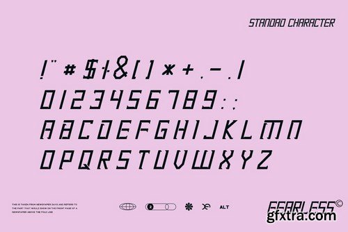 Fearless - Modern Display Font