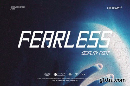 Fearless - Modern Display Font