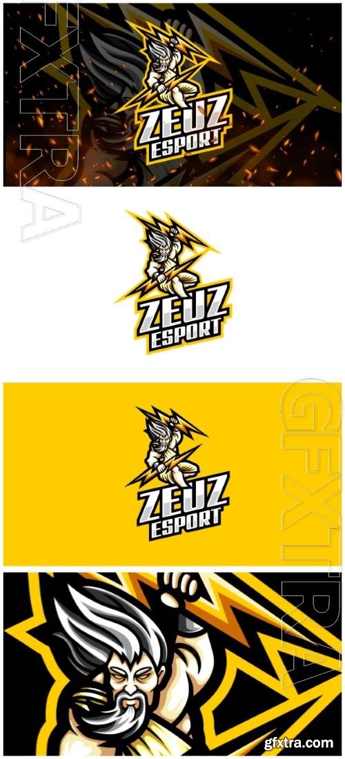 Zeus E-Sport and Sport Logo Template