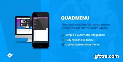 CodeCanyon - QuadMenu v1.9.3 - Themes Developer Mega Menu - 21315450