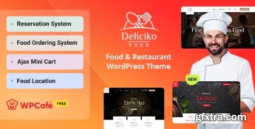 ThemeForest - Deliciko v2.0.1 - Restaurant WordPress Theme - 24062427