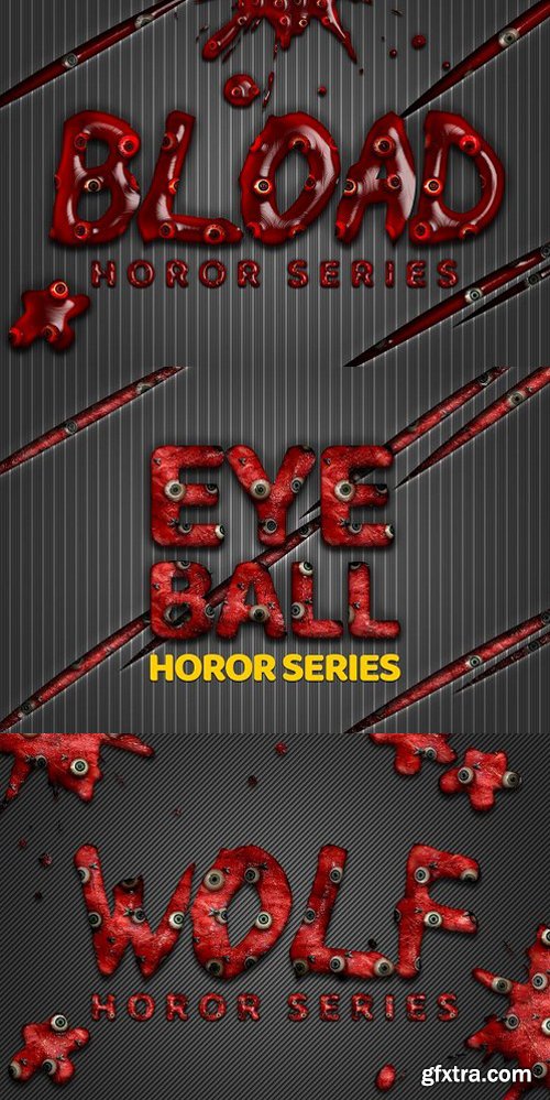 36 Eyeball Horor Style