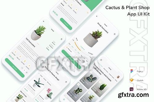 Cactus & Plant Shop App UI Kit 66FXV8C