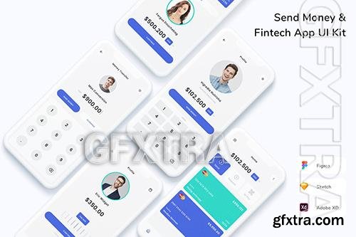 Send Money & Fintech App UI Kit XLBBF7F