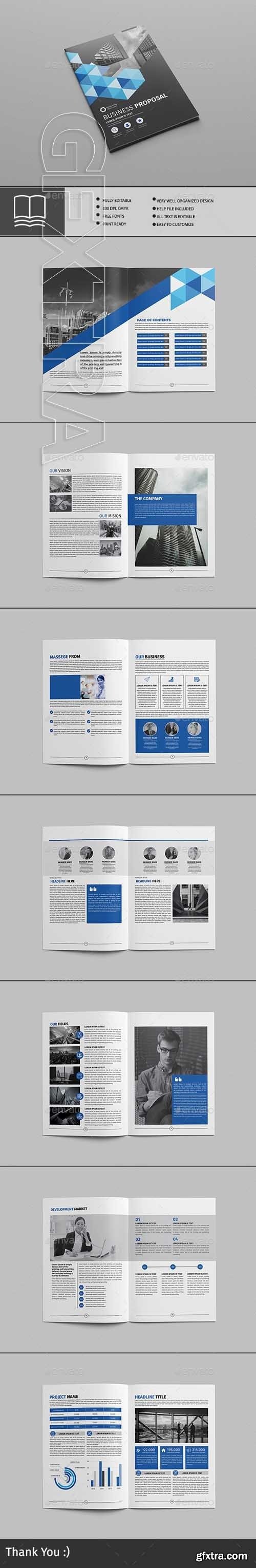 GraphicRiver - Business proposal 20580754