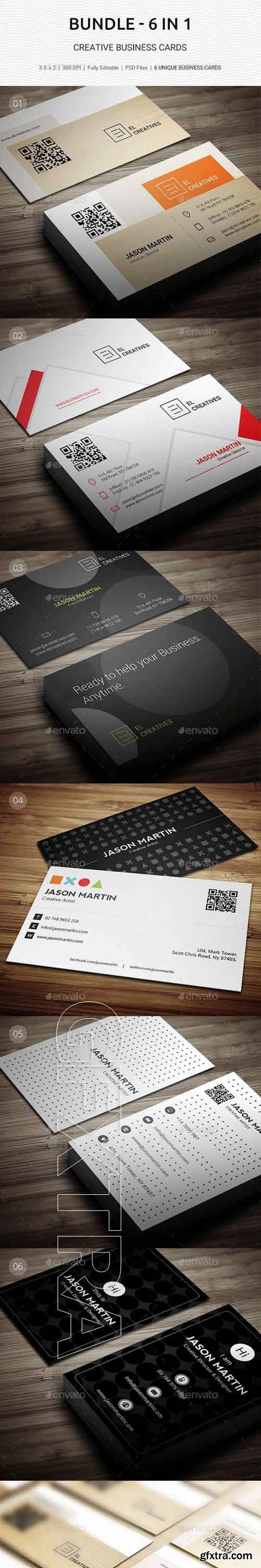 GraphicRiver - Bundle - Pro Creative Corporate Business Cads - B44 20576904