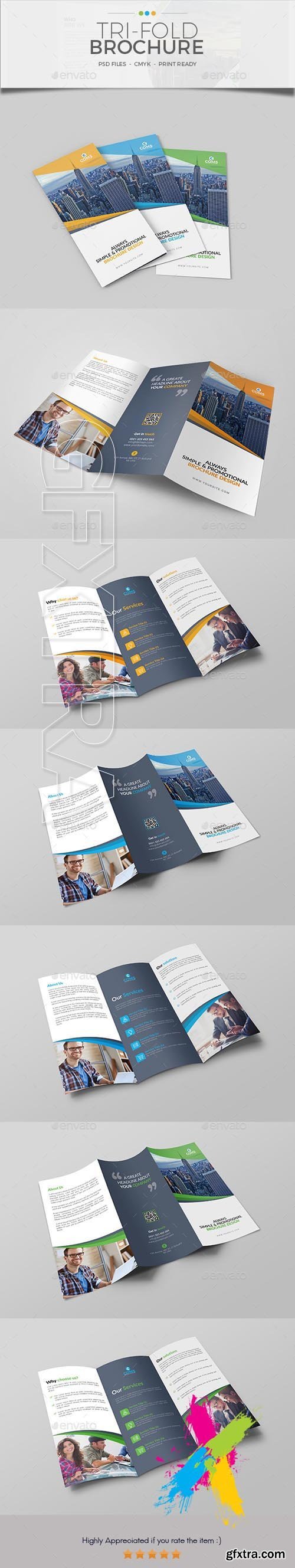 GraphicRiver - Trifold Brochure Template 13 20566772