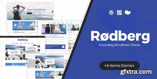 ThemeForest - Rodberg v1.3 - Travel Blog WordPress Theme - 22641571