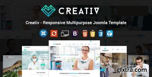 ThemeForest - Creativ v1.9 - Responsive Multipurpose Joomla Template - 14838060