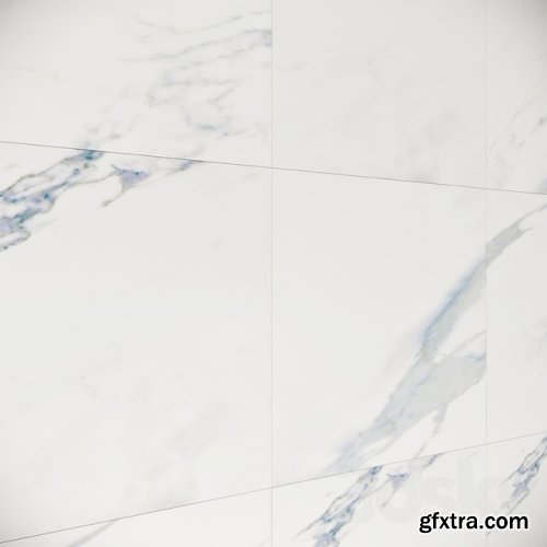 Ava ceramic calacatta marble with Multitexture Corona & Vray