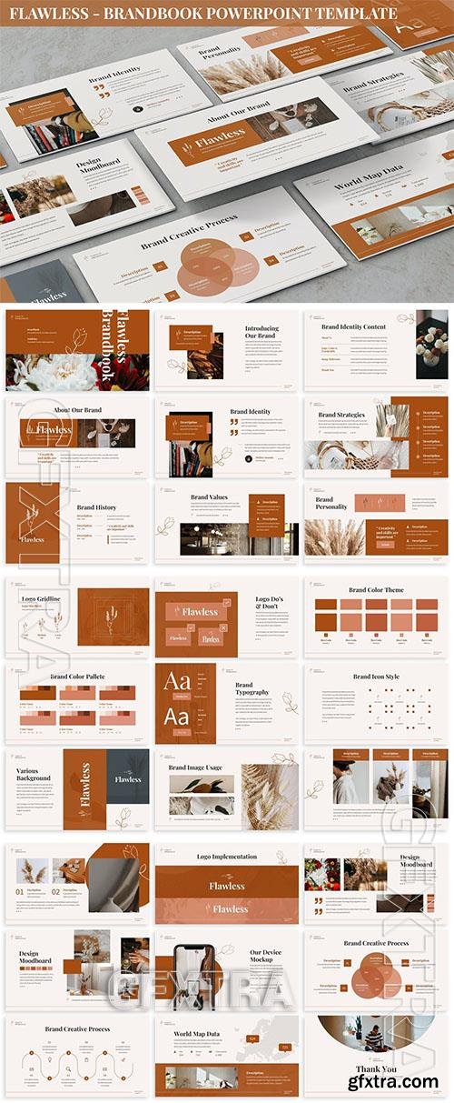 Flawless - Brandbook Powerpoint Template U52TDEL