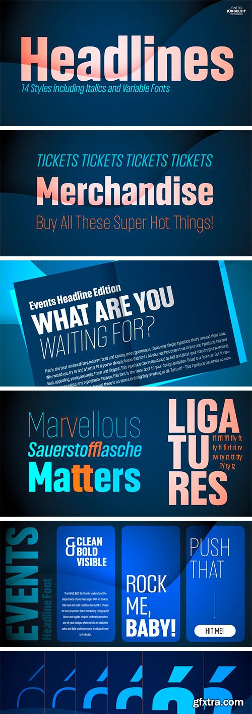 Headlines Font Family