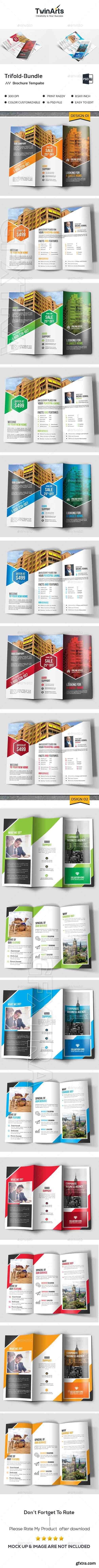 GraphicRiver - Trifold Bundle 20544647